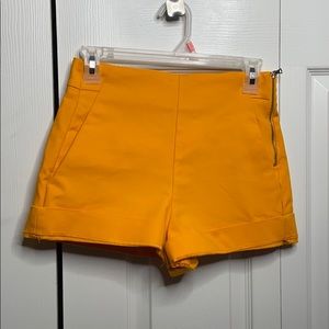 Yellow Shorts